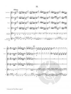 Concerto for 2 Flutes in C Major, RV 533 von Antonio Vivaldi 