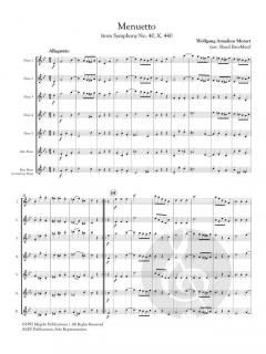 Menuetto from Symphony No. 40 von Wolfgang Amadeus Mozart 