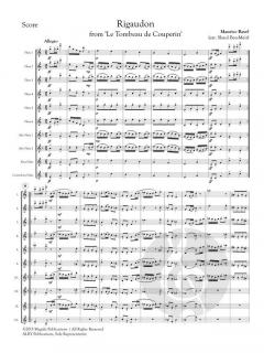 Rigaudon from Le Tombeau de Couperin von Maurice Ravel 