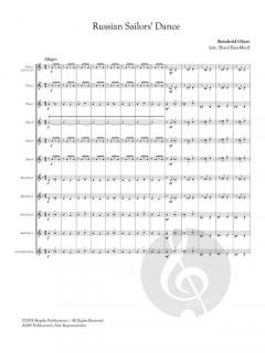 Russian Sailors Dance von Reinhold Glière 