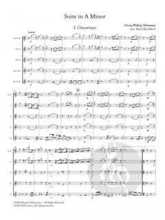 Suite in A Minor von Georg Philipp Telemann 
