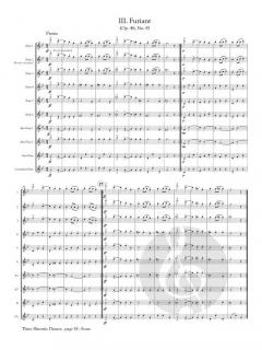 3 Slavonic Dances von Antonín Dvořák 