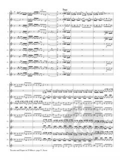 Toccata and Fugue in D Minor von Johann Sebastian Bach 