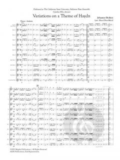 Variations on a Theme of Haydn von Johannes Brahms 