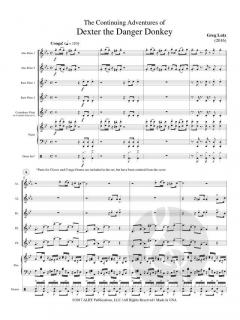 The Continuing Adventures of Dexter the Danger Donkey von Greg Lutz 