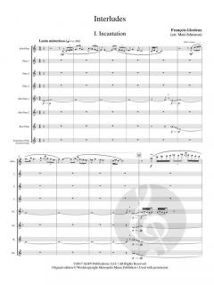Interludes von François Glorieux 