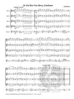 Christmas and Hanukah Songs (Flexible Flute Ensemble) 