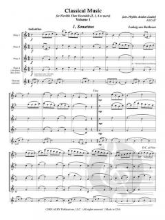 Classical Music 1 (Flexible Flute Ensemble) 