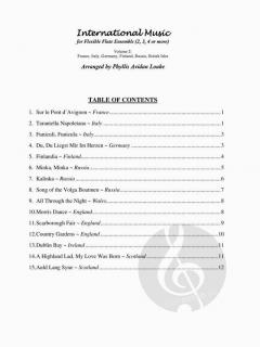 International Music, Vol. 2 (Flexible Flute Ensemble) 