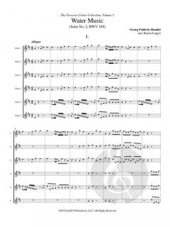 Traverso Colore 5 - Water Music Suite No. 2 von Georg Friedrich Händel 