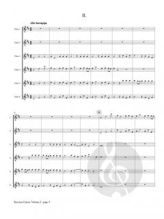 Traverso Colore 5 - Water Music Suite No. 2 von Georg Friedrich Händel 