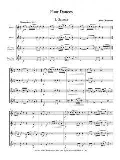 4 Dances von Alan Chapman 