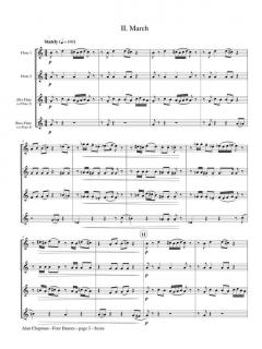 4 Dances von Alan Chapman 