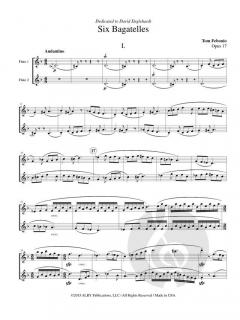 6 Bagatelles von Tom Febonio 