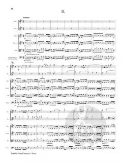 Double Flute Concerto in G Major von Johann Joachim Quantz 