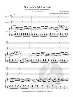 Souvenir a Adelina Patti von Franz Doppler 
