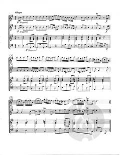 Trio Sonata in G Major von Antonio Lotti 