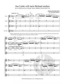 Aus Liebe will mein Heiland sterben von Johann Sebastian Bach 