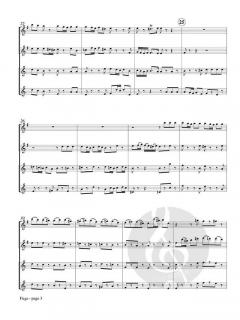 Fuga from Sonata No. 1, BWV 1001 von Johann Sebastian Bach 