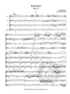 Sinfonico op. 12 von Anton Reicha 