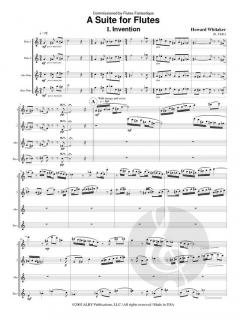 Suite for Flutes von Howard Whitaker 