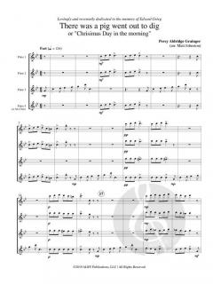 There was a pig went out to dig von Percy Aldridge Grainger 