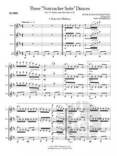 3 Nutcracker Suite Dances von Peter Iljitsch Tschaikowsky 