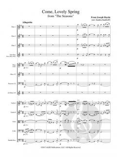 Come Lovely Spring von Joseph Haydn 