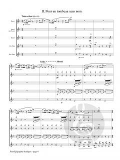 4 Epigraphes Antiques von Claude Debussy 