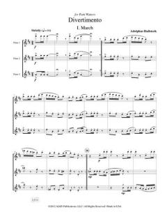 Divertimento von Adolphus Hailstork, 