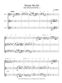 M'Amie M'a Dit von Carl Riley 