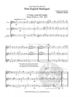 9 English Madrigals 