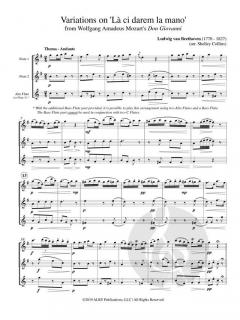 Variations on 'La Ci Darem la Mano' von Ludwig van Beethoven 
