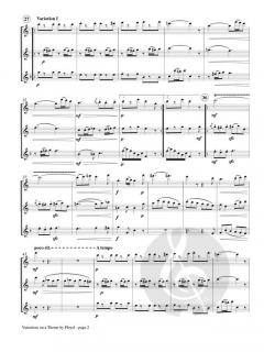 Variations on Theme by Pleyel von Franz Vincenz Krommer 