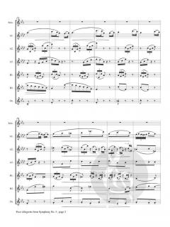 Poco Allegretto from Symphony No. 3 von Johannes Brahms 