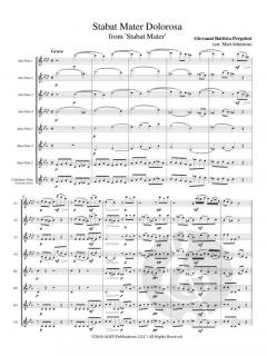 Stabat Mater Dolorosa from 'Stabat Mater' von Giovanni Battista Pergolesi 