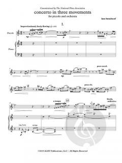 Concerto in 3 Movements von Ken Benshoof 