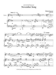 November Song von Michael Isaacson 