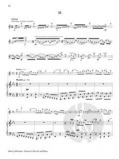 Sonata op. 61 von John La Montaine 