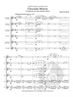 Chocolate Mousse - A Confection von Nancy W. Wood 