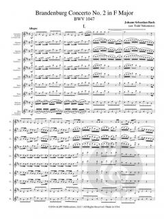 Brandenburg Concerto No. 2 von Johann Sebastian Bach 