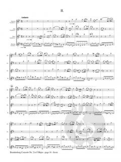 Brandenburg Concerto No. 2 von Johann Sebastian Bach 