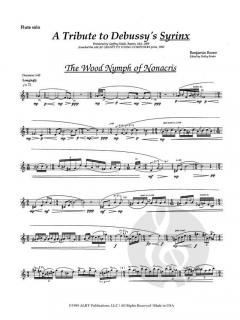 A Tribute to Debussy's 'Syrinx' von Benjamin Boone 