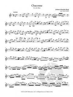 Chaconne von Johann Sebastian Bach 