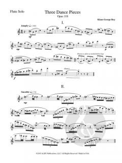 3 Dance Pieces and Toot Suite von Klaus George Roy 