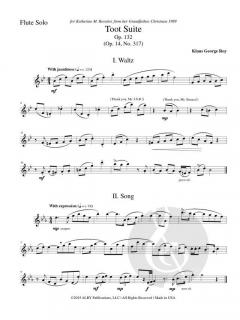 3 Dance Pieces and Toot Suite von Klaus George Roy 