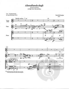 Trois Poèmes von Paul M. Douglas 