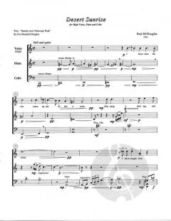 Trois Poèmes von Paul M. Douglas 