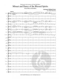 Minuet and Dance of the Blessed Spirits von Christoph Willibald Gluck 