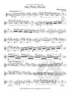 Icky, Picky, Piccolo and Inky, Dinky, Piccolo von Michael Isaacson 